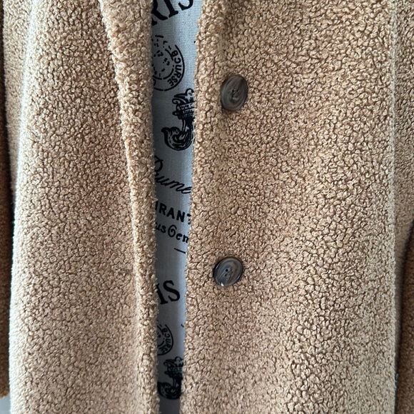 Marine Layer Camel Teddy Coat - Picture 6 of 9